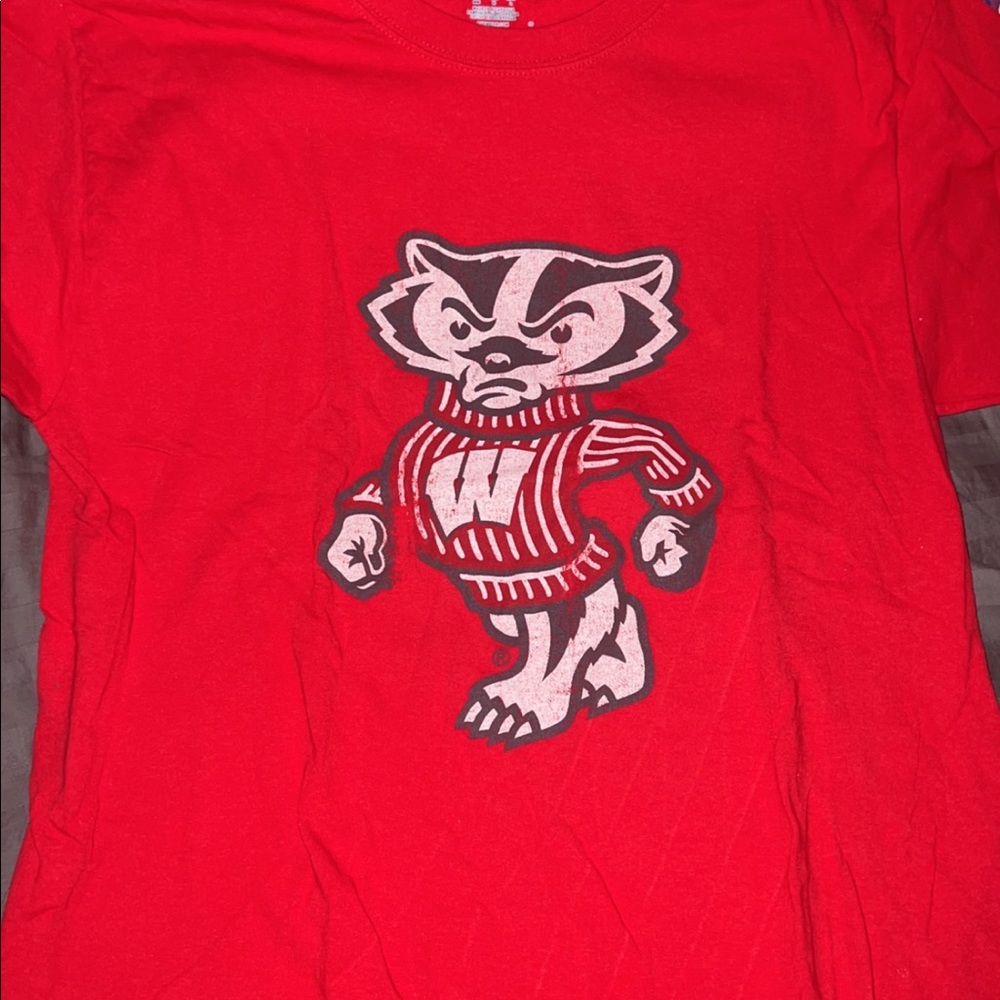 University of Wisconsin Bucky Badger T shirt